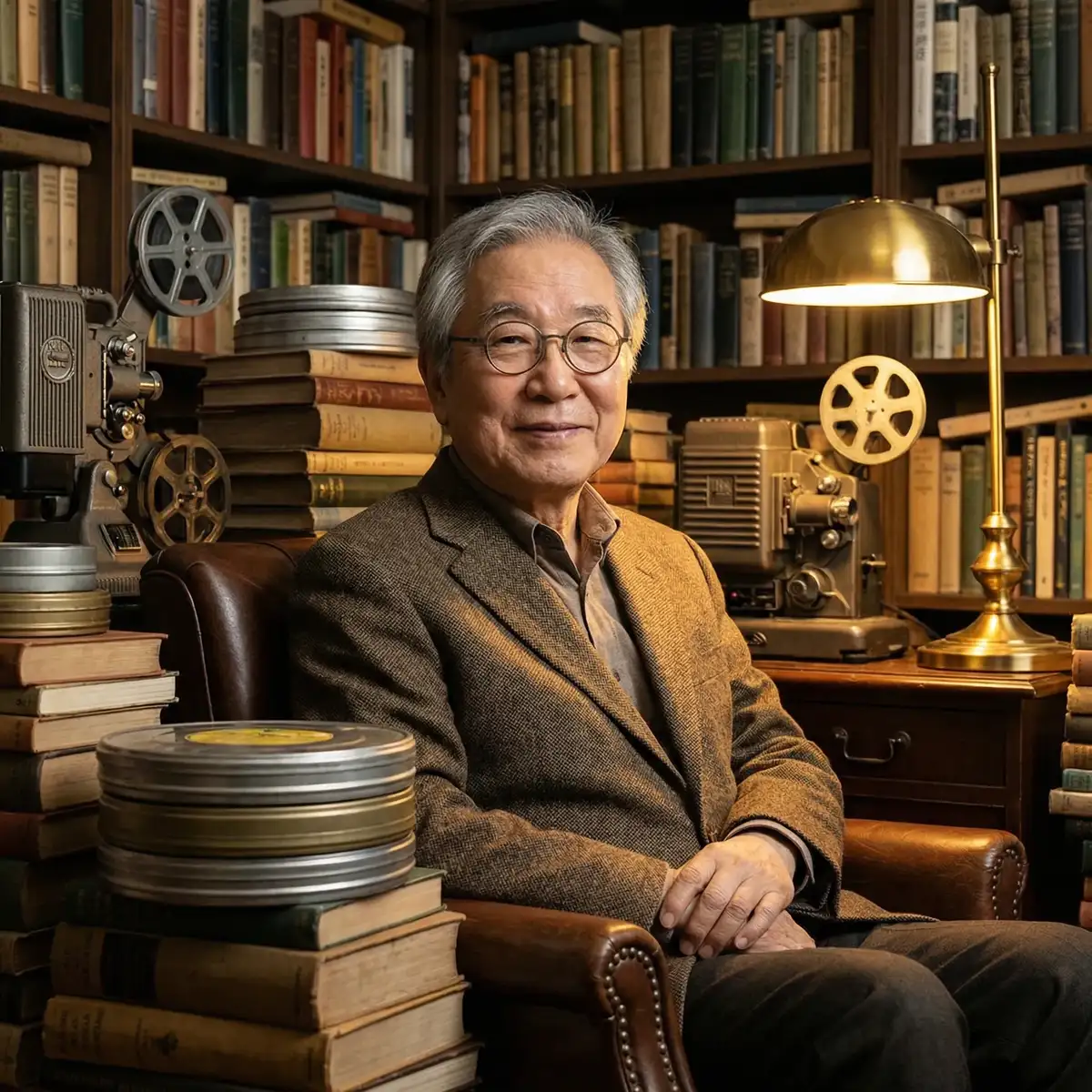 亚洲伦理片库馆长肖像 - 操比电影 研究学者